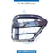 Front Right Lower BUMPER Grille, WITH SENSOR HOLE for BMW X4 SERIES 2018-2021 models, Part Number 51117456934